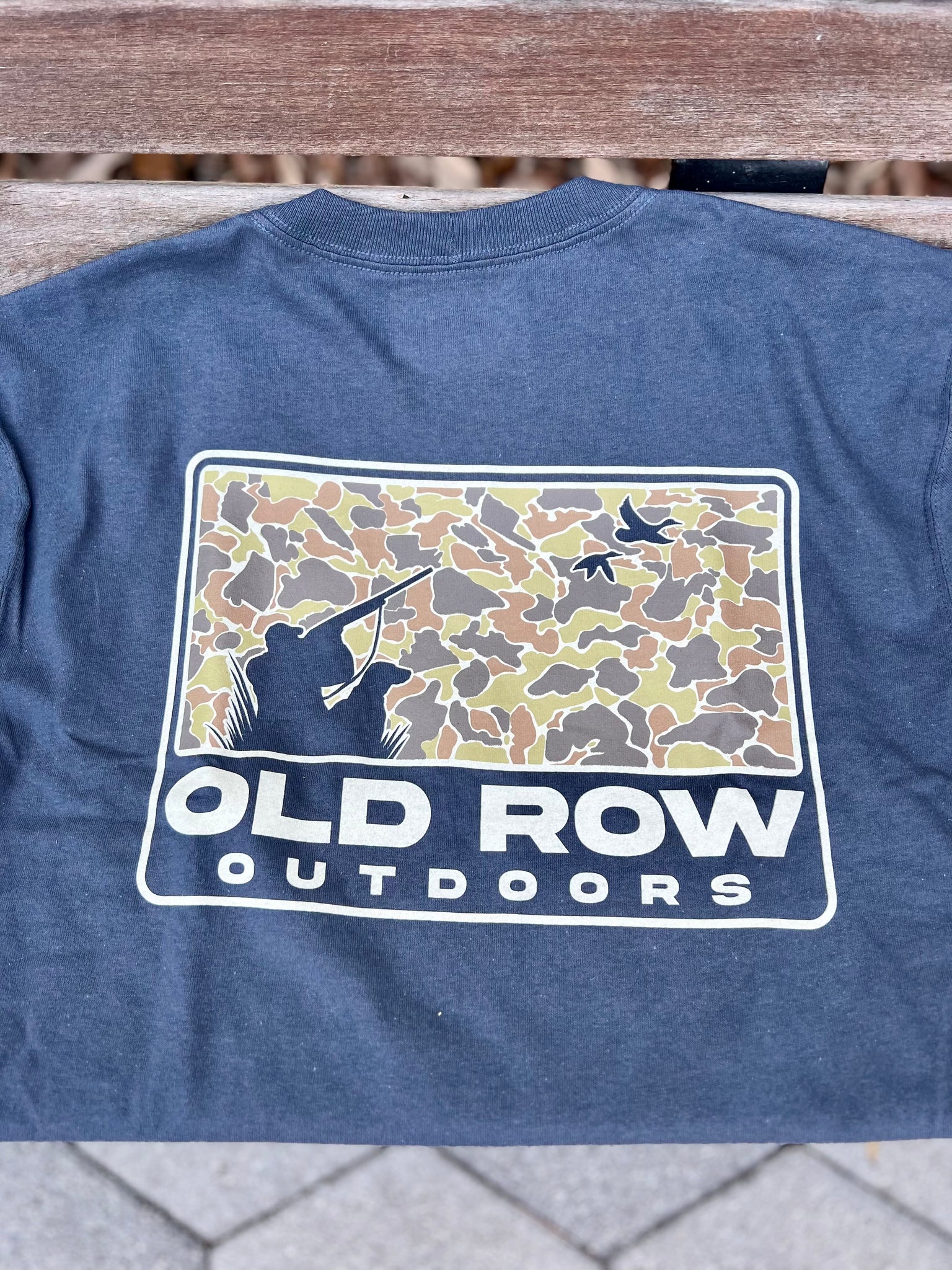 Old Row Outdoors Deer Hunt Camo Premium SS Tee