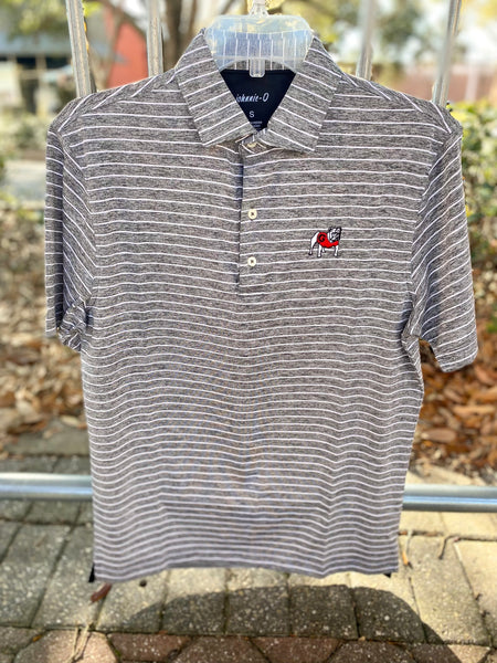 Johnnie-O Newton Stripe UGA Polo