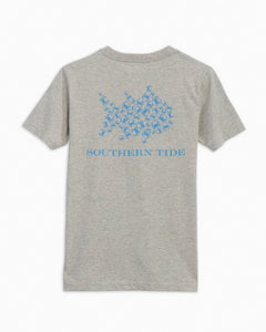 Boy's Southern Tide Crabby SS Tee