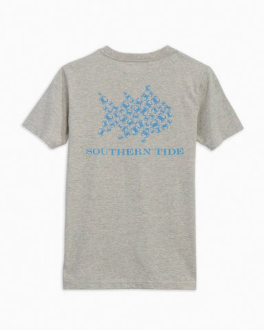 Boy's Southern Tide Crabby SS Tee