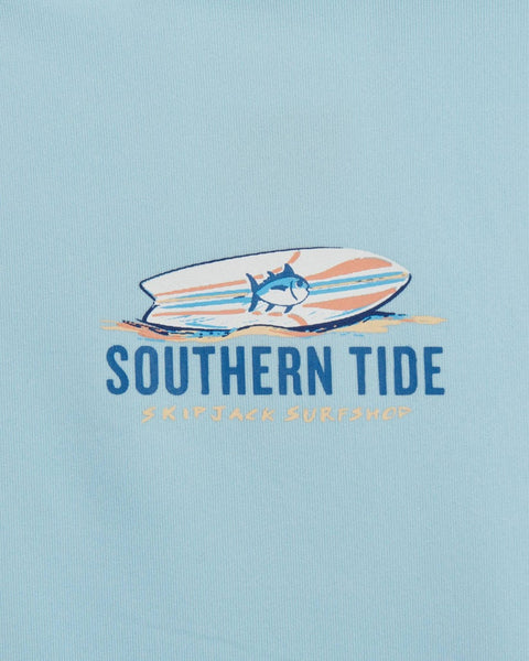 Boy's Southern Tide Surfboard Performance LS Tee