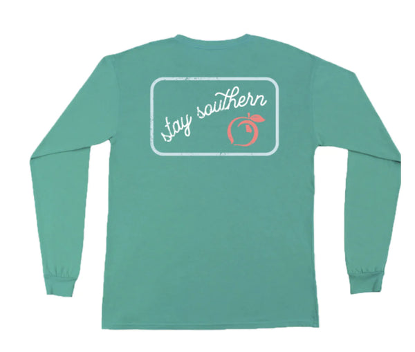 Youth Peach State Pride LS Tee