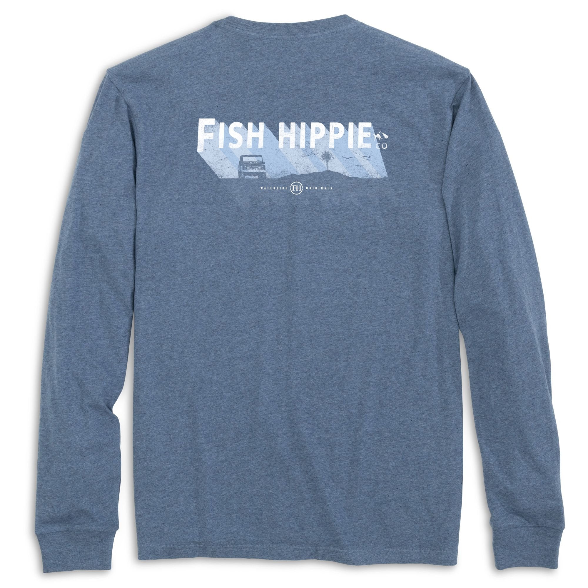 Fish Hippie Throwback LS Tee