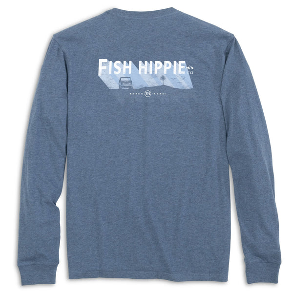 Fish Hippie Throwback LS Tee
