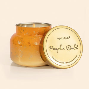 Capri Blue Pumpkin Dulce Glimmer Oversized Jar, 28 oz