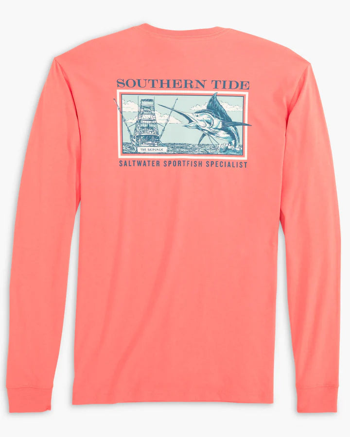 Southern Tide Saltwater Specialist Marlin LS Tee