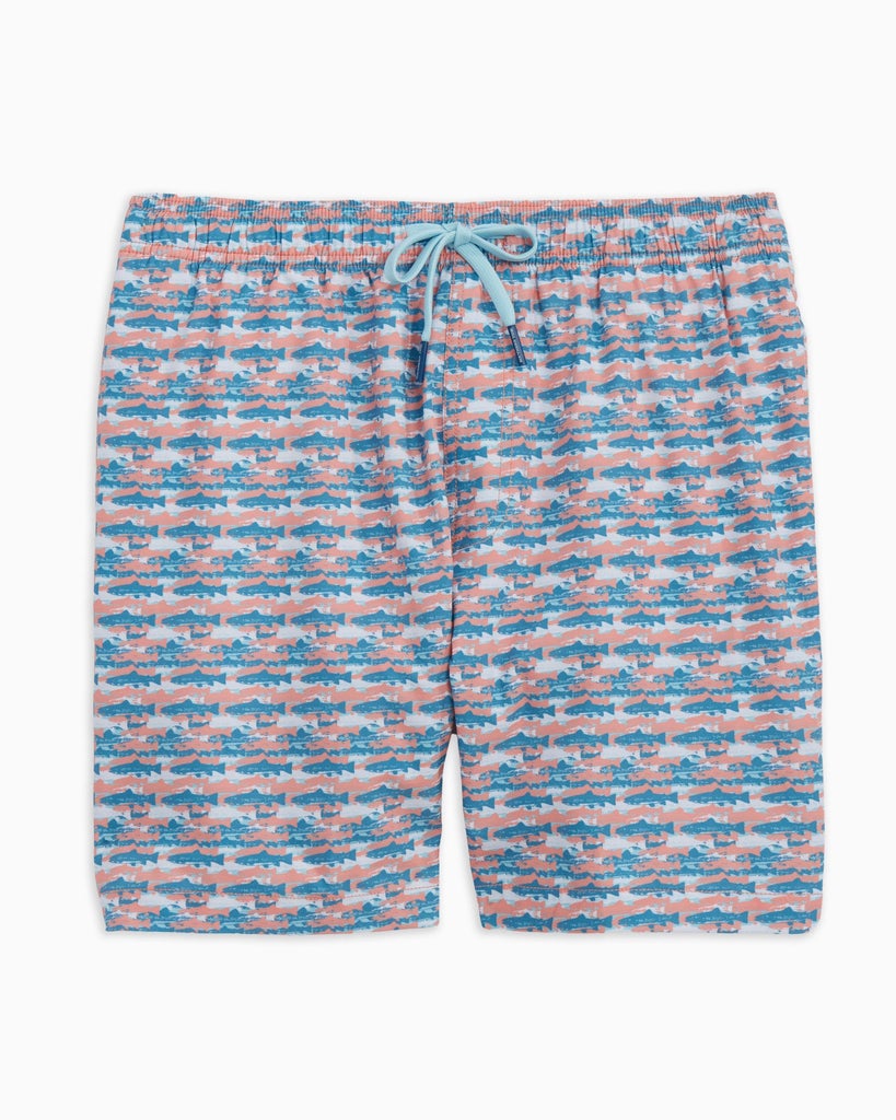 Southern Tide School Fish Swim Trunks