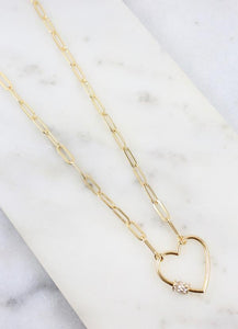 Shepherd Heart Link Necklace
