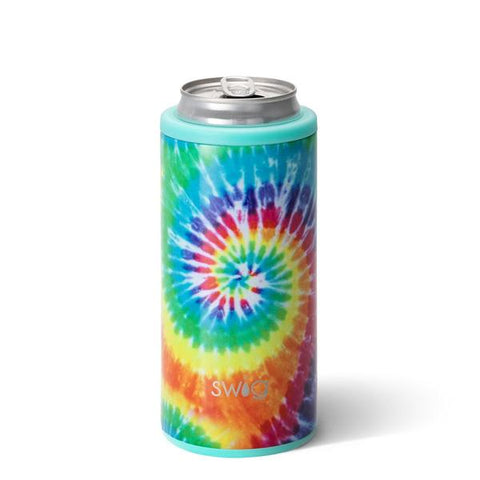 Swig 12oz Can Cooler Swirled Peace