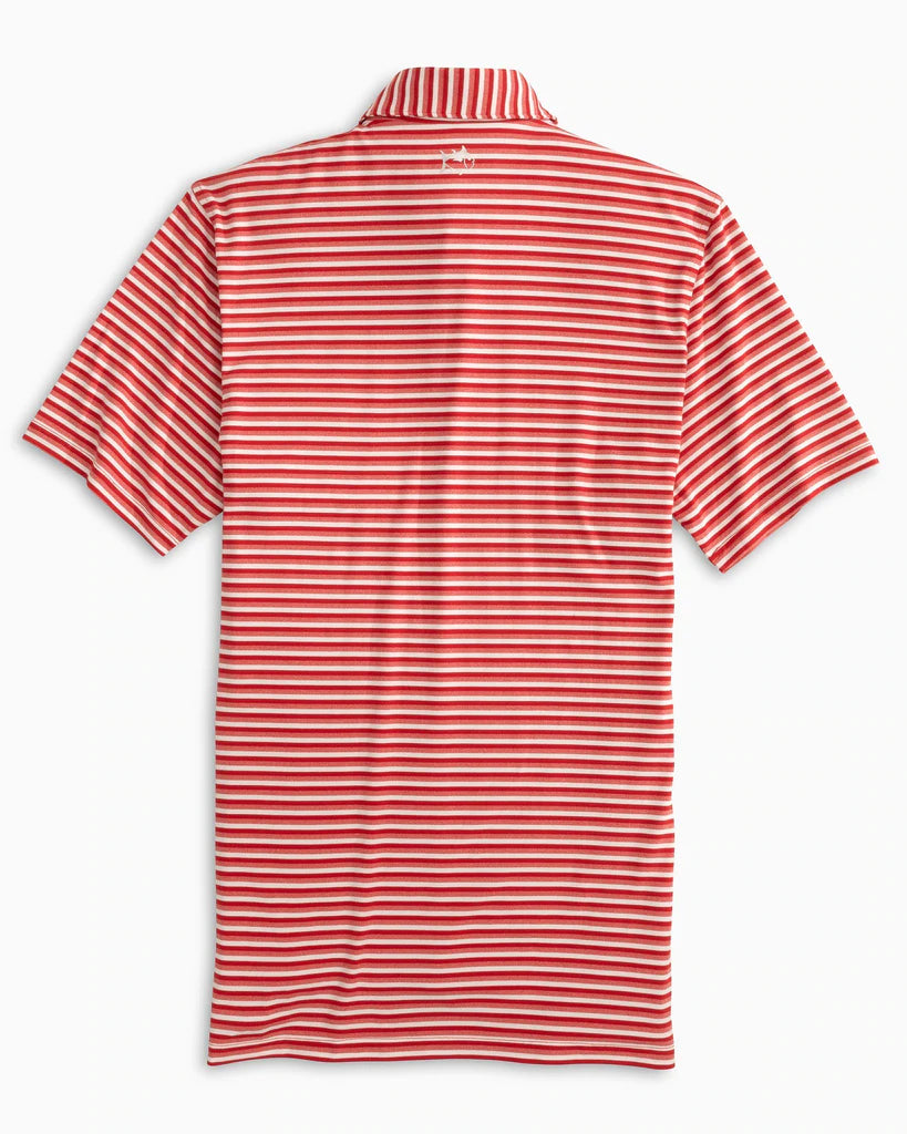 Southern Tide UGA Ryder Stripe Performance Polo