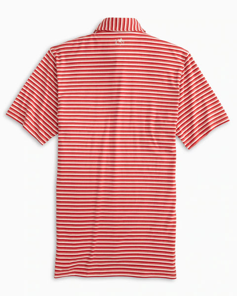Southern Tide UGA Ryder Stripe Performance Polo