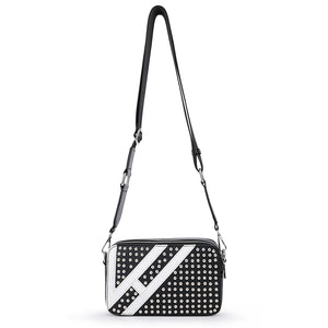Vintage Havana Meme Black/White Studded