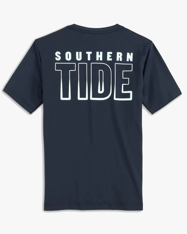 Youth Southern Tide Neon Tide SS Tee
