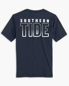 Youth Southern Tide Neon Tide SS Tee