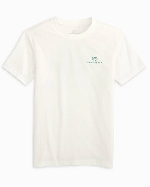 Youth Southern Tide Palm Frond SS Tee
